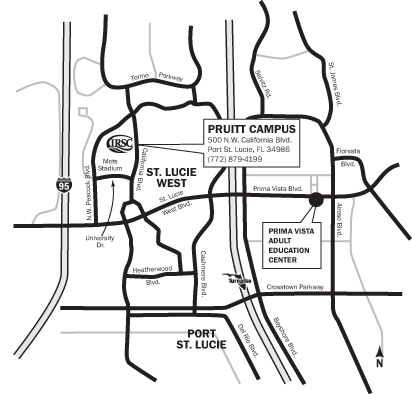 Indian River State College Pruitt Campus Maps