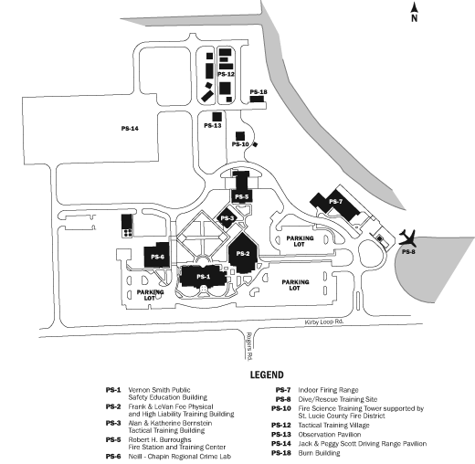 TCPSTC Campus Map